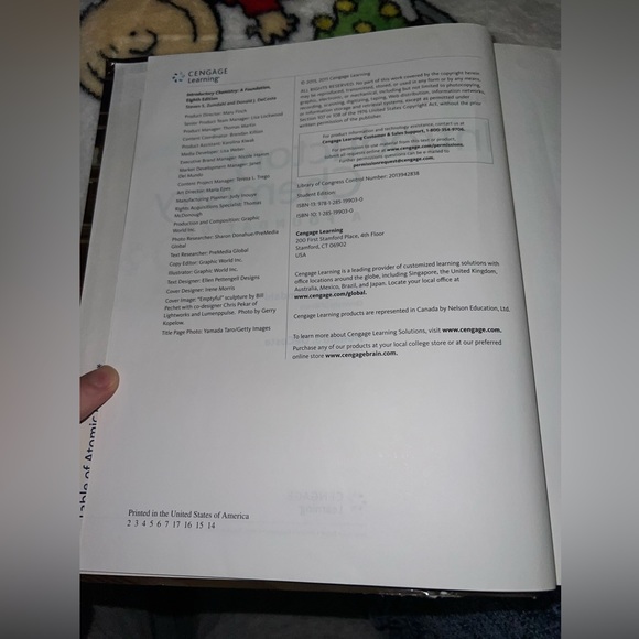Introductory Chemistry: A Foundation Hardback Textbook. ISBN 978-1-285-19903-0 - Picture 5 of 5